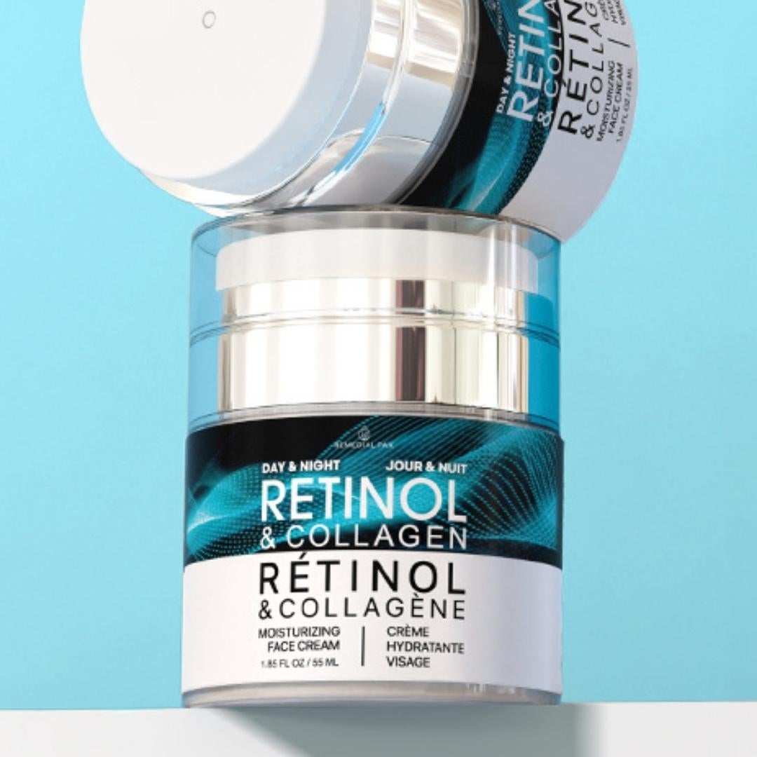 Powerful retinol cream for smoothing blemishes and rejuvenating the skin